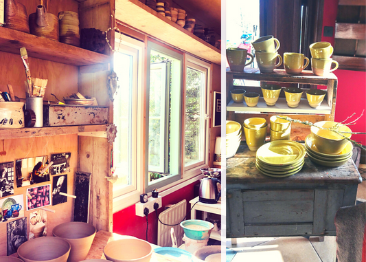 Pottery Studio - Becoming A Potter Later in Life