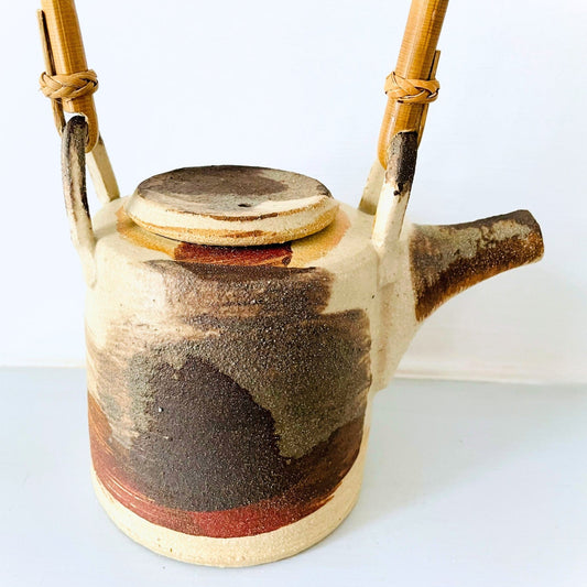 Stoneware Teapots | Brown-Grey by Sabine Schmidt