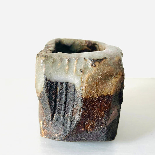 SabineSchmidtPottery Small Clay Art Object 03 – Kurinuki Devon Ceramics
