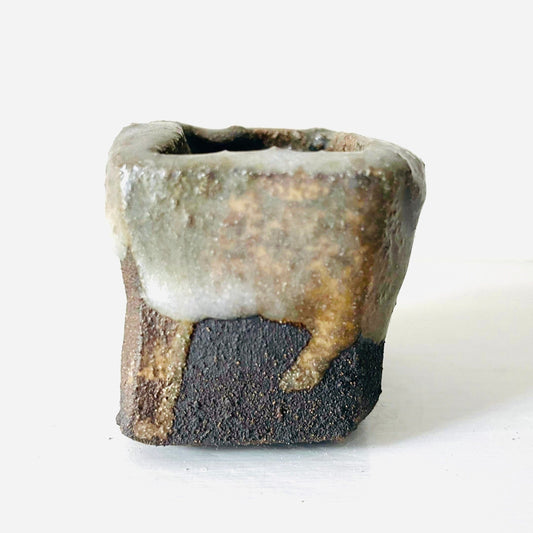 SabineSchmidtPottery Small Clay Art Object 05 – Kurinuki Devon Ceramics