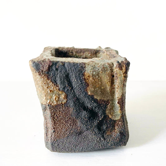 SabineSchmidtPottery Small Clay Art Object 09 – Kurinuki Devon Ceramics