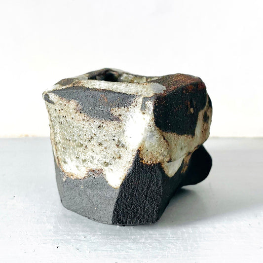 SabineSchmidtPottery Small Clay Art Object 10 – Kurinuki Devon Ceramics